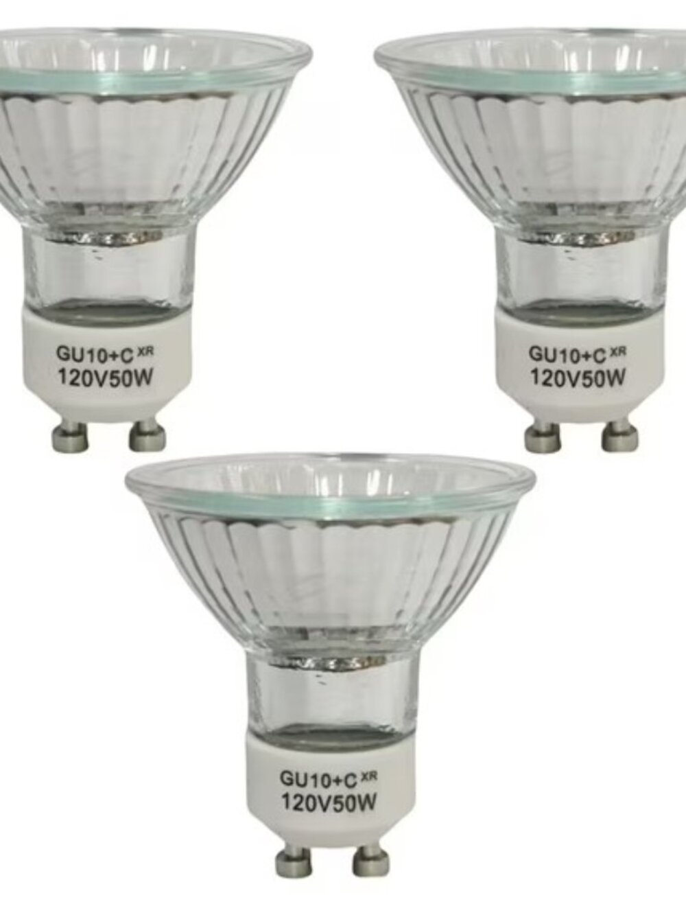 3 Pack Halogen Bulb 50 Watt GU10 120V NP5 Replacement Bulbs for Candle Warmer